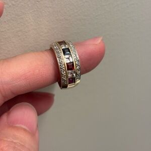 10k gold Gemstone Ring size 6